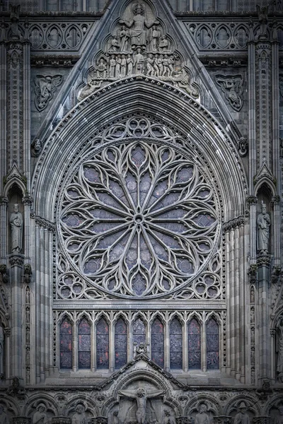 Trondheim Nidaros Catedral Rose Window —  Fotos de Stock