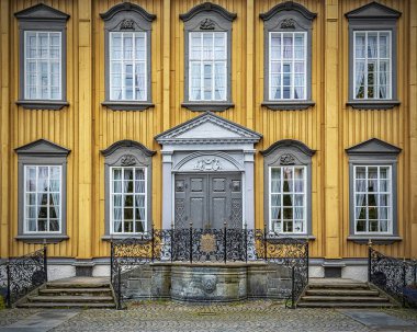 Trondheim Stiftsgarden Sarayı Ana Giriş