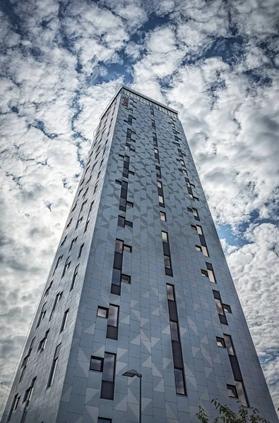 Torre do Hotel Trondheim Scandic — Fotografia de Stock