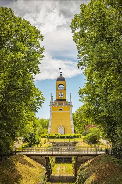 Karlskrona Admiralité Clocher en été — Photo