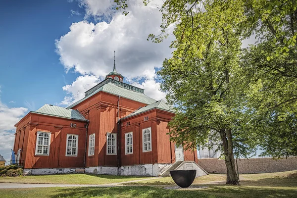 Chiesa di Karlskrona Ammiragliato in legno — Foto Stock