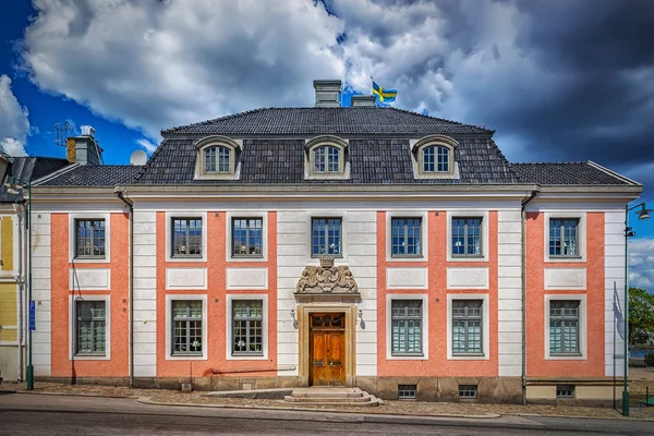 Karlskrona läns guvernörs byggnad fasad — Stockfoto