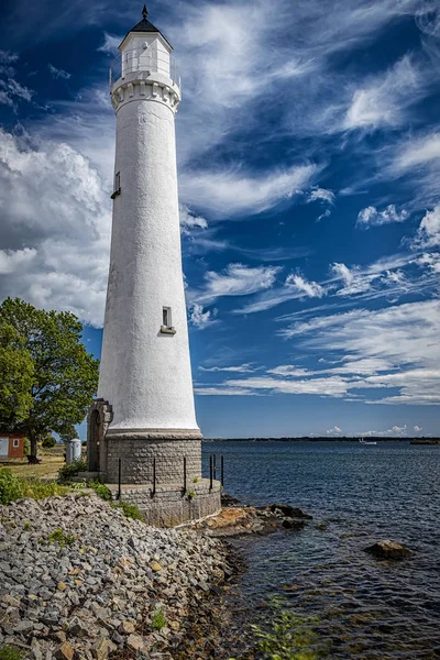 Karlskrona Stumholmen latarnia morska — Zdjęcie stockowe