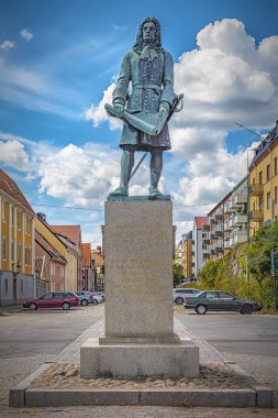 Karlskrona Hans Wachtmeister Heykeli Anıtı