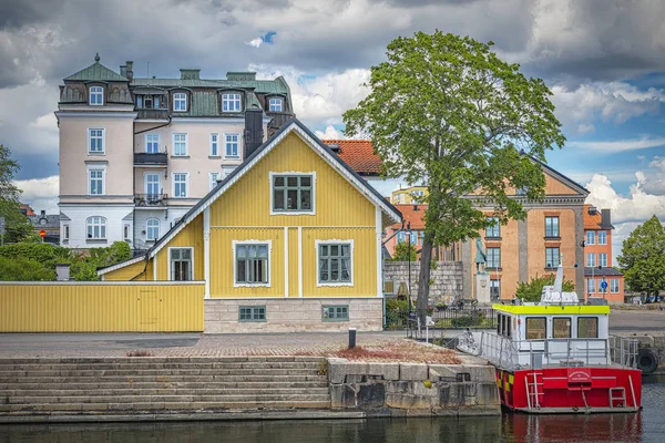 Karlskrona Harbour városkép — Stock Fotó