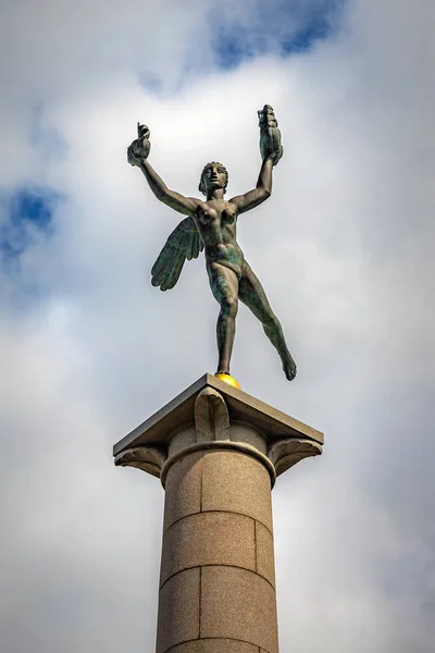 Socha bohyně námořní Helsingborg — Stock fotografie