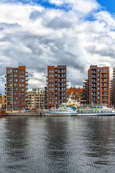 Nowy luksusowy apartament w Helsingborgu bloki — Zdjęcie stockowe