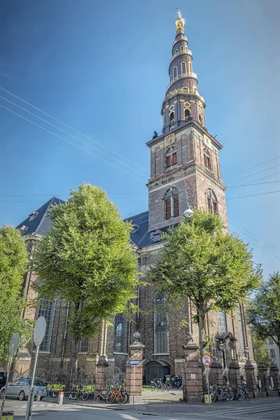 Копенгагенська церква нашого Спасителя — стокове фото