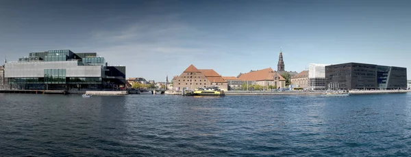 Copenhagen Waterfront Panorama — Stock Photo, Image