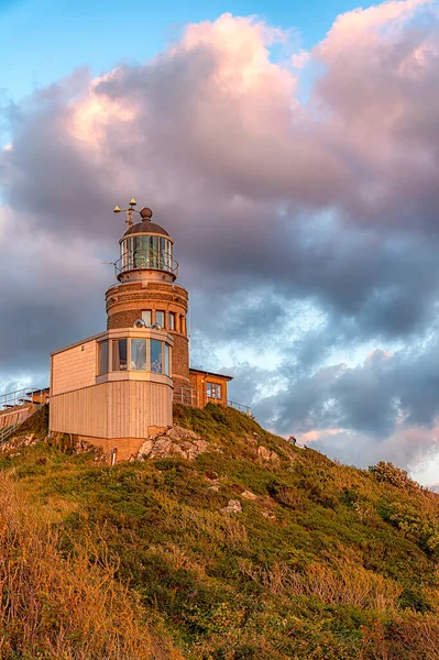 Główna Latarnia Morska Położona Wybrzeżu Kullaberg Południowo Zachodniej Szwecji — Zdjęcie stockowe