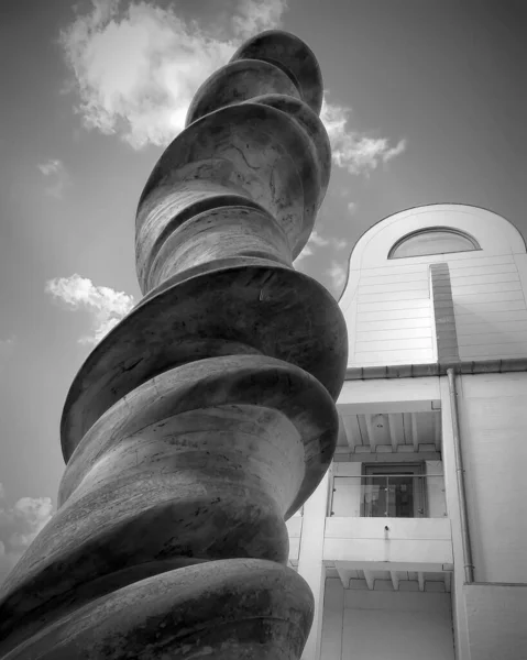 Helsingborg Suécia Setembro 2020 Escultura Que Fica Fora Museu — Fotografia de Stock