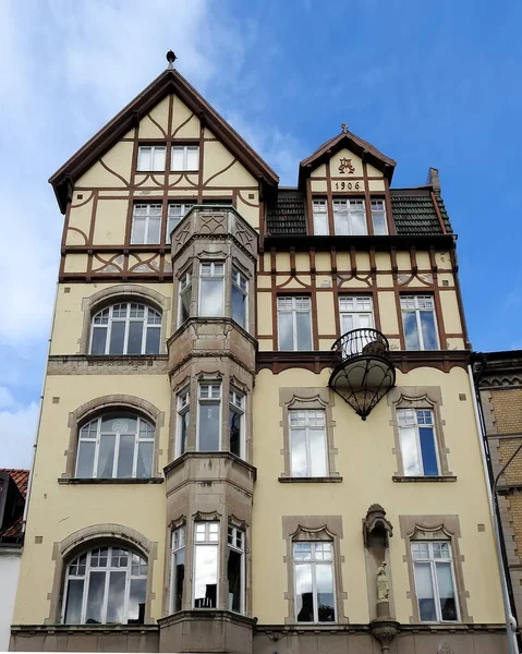 Helsingborg Sweden September 2020 Front Facade One Helsingborgs Oldest Buildings — Stock Photo, Image