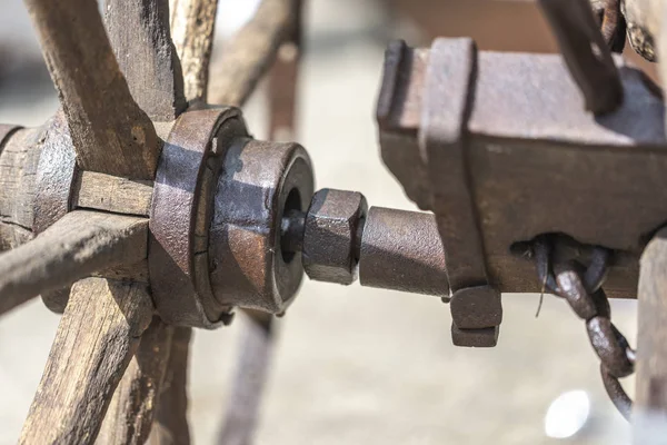 犁轮轮毂 — 图库照片