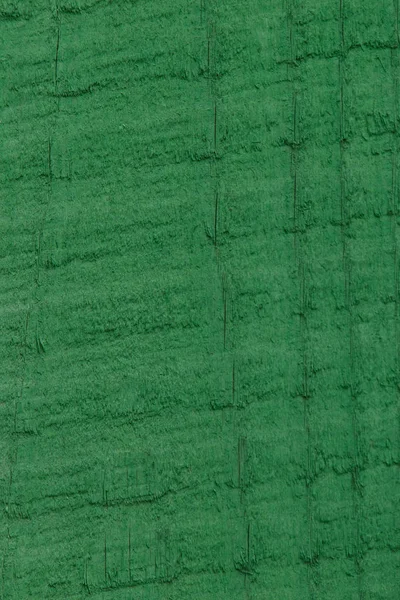 Gros Plan Planche Bois Vert Rugueux — Photo