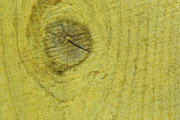 Nahaufnahme Von Gelb Lackiertem Holzbrett — Stockfoto