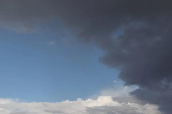 View Rain Clouds Blue Sky — Stock Photo, Image