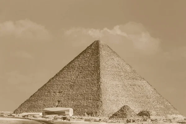Pyramide Cheops Gizeh Egypte — Photo