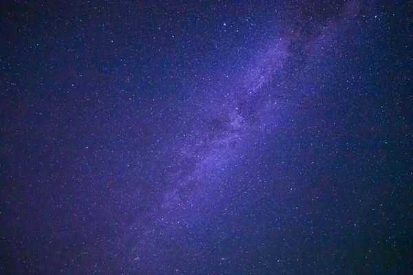 View Milky Way Galaxy Night Sky — Stock Photo, Image