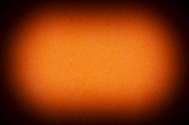 Cadılar Bayramı kartı için soyut boş arkaplan: gölgeli kenarlı turuncu renkli kağıtlarla lekelenmiş arkaplanı kapat