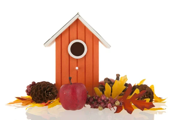 Nesting Boxes Leaves Fruit — Stock Photo, Image