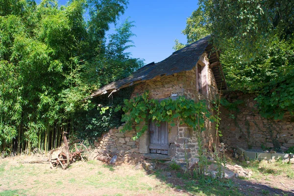 Alter Französischer Brotbackofen Als Ruine — Stockfoto