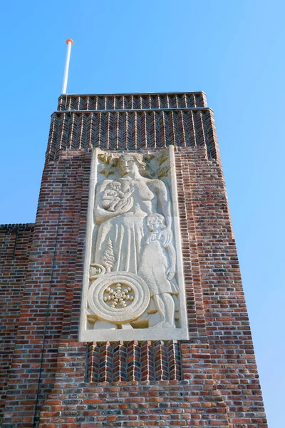 Amersfoort Pays Bas Février 2018 Détail Monument Fait Par Les — Photo