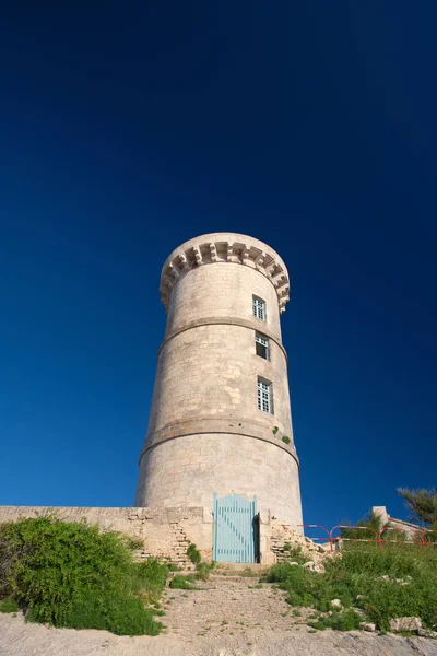 Ile Old Museum Tower Next Lighthouse Northcoast — Stock Photo, Image