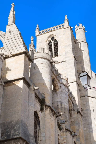 Catedral Cathdrale Saint Just Saint Pasteur Narbonne — Fotografia de Stock