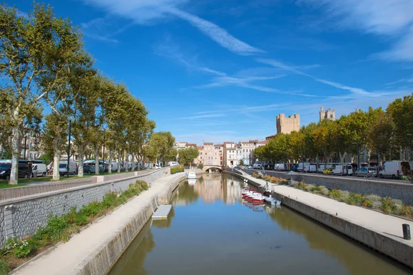 Market Day French Narbonne — Stock Photo, Image