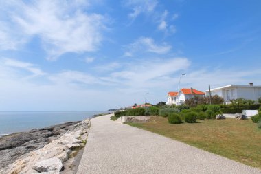 Saint-Georges-de-Didonne kıyıları Gironde Körfezi, Fransa