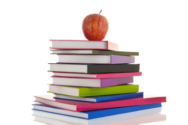 Elma ile okul için kitaplar