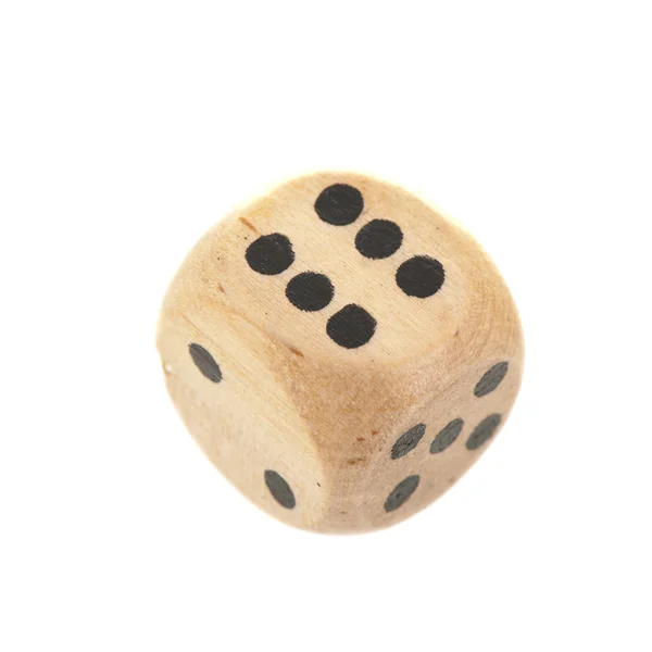 Dice isolated over white background — Stock Photo, Image