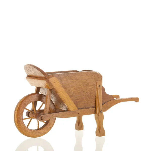 Carrinho de mão clássico roda — Fotografia de Stock