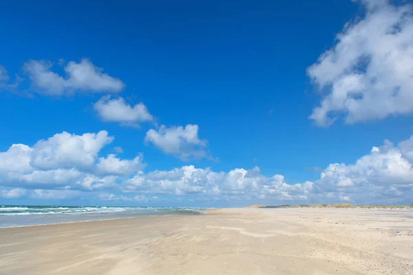 風景空のビーチ — ストック写真