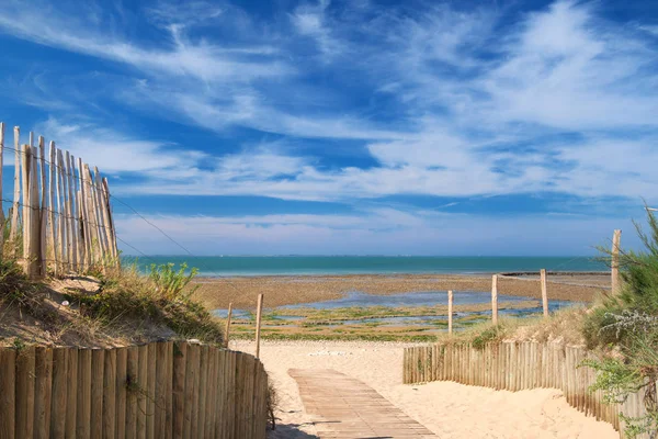 Plaża Ile de Re — Zdjęcie stockowe