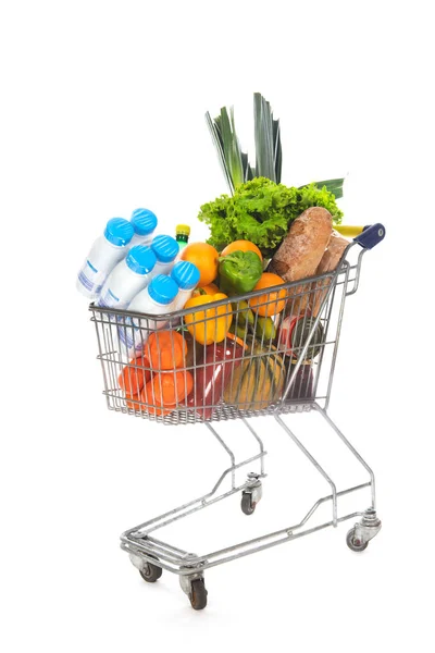 Full shopping cart — Stock Photo, Image