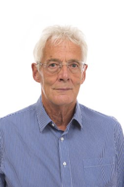 portre kıdemli adamı