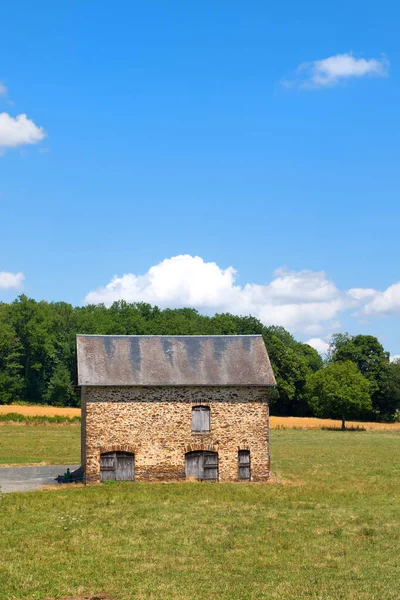 Typisch Französische Scheune Landschaft — Stockfoto