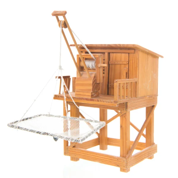 Cabine Madeira Para Pescador Típico Para Charente Francês — Fotografia de Stock