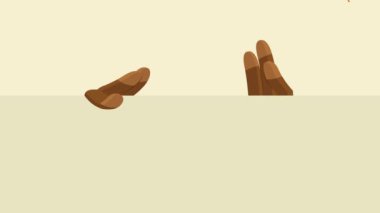 Şükran Günü Hindi Maskot Karakterleri, 4k animasyon