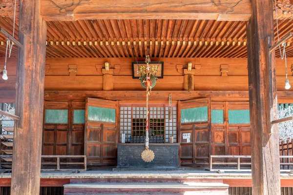 Frente Templo Estilo Japonés — Foto de Stock