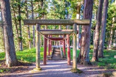 Üstünde tepe-in belgili tanımlık adım Japon Tapınağı