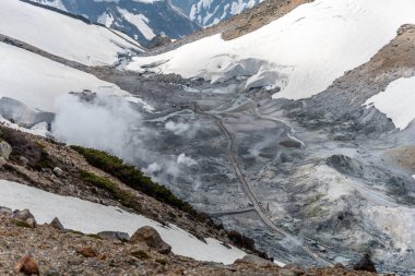 Dumanlı Vadisi çağrı Tateyama Jigokudani