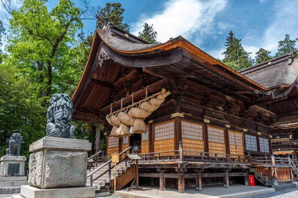 Suwa Taisha Grand Sanctuaire Shimosha Akimiya Japon — Photo