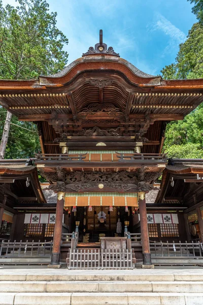 Suwa Taisha Grande Santuario Shimosha Akimiya Giappone — Foto Stock