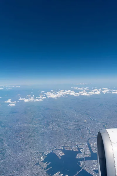 Tiro Aéreo Cima Japão — Fotografia de Stock