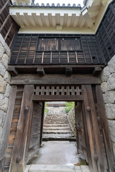 Puerta Ninguna Puerta Castillo Matsuyama Prefectura Ehime Japón —  Fotos de Stock