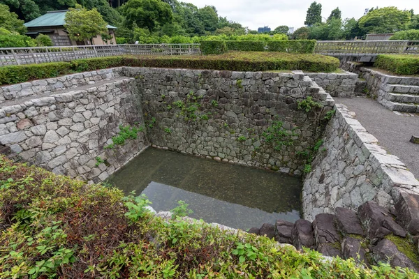 Matsuyama Castelo Ninomaru Sítio Histórico Jardim — Fotografia de Stock