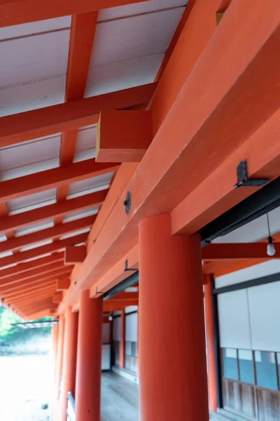 Miyajima Japón Junio 2017 Santuario Itsukushima Japón Itsukushima Shrine Santuario — Foto de Stock