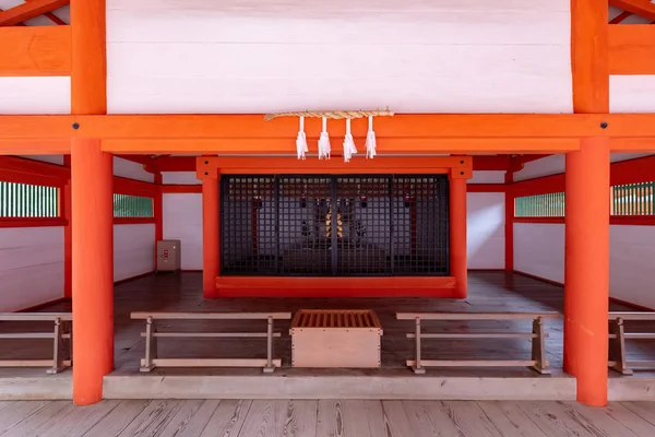 Miyajima Japón Junio 2017 Santuario Itsukushima Japón Itsukushima Shrine Santuario — Foto de Stock